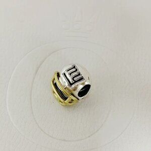 Pandora New York Giants Football Helmet Charm Pendant